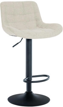 CLP Barhocker Tover Stoff creme (321053)