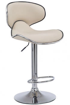CLP Barhocker Las Vegas V2 chrom creme (101801504)