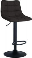 Barhocker Jerry Stoff Schwarz Schwarz