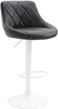 CLP Barhocker Lazio wei&szlig; schwarz (321770)