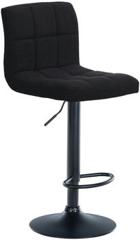 CLP Barhocker Calma Stoff schwarz schwarz (322481)
