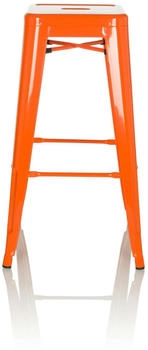 HJH Office Barhocker VANTAGGIO HIGH metallic orange orange (645080)