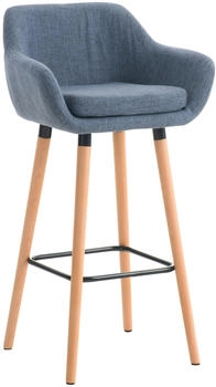 CLP Barhocker Grant Stoff blau (102244610)