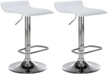 CLP 2er Set Barhocker Dyn wei&szlig; (304960)