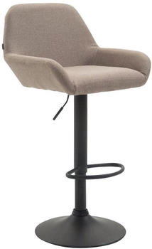CLP Barhocker Braga Stoff taupe (1020178124)