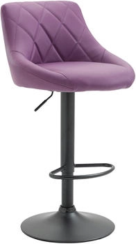 CLP Barhocker Lazio schwarz lila (321757)