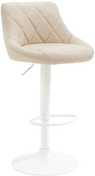CLP Barhocker Lazio wei&szlig; creme (321764)