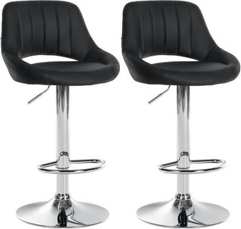 CLP 2er Set Barhocker Milet C schwarz (324560)