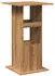 vidaXL Bartisch mit Ablagen Artisan-Eiche 60x60x102cm Holzwerkstoff (854336)