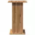 vidaXL Bartisch mit Ablagen Artisan-Eiche 60x60x102cm Holzwerkstoff (854336)