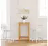 vidaXL Barhocker 2er-Set Weiß Massivholz Gummibaum (4102590)