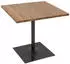 MCW MCW-H10 Bistrotisch Industrial Ulme Holz 75x80x80cm, hellbraun (99296)