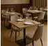 MCW MCW-H10 Bistrotisch Industrial Ulme Holz 75x80x80cm, hellbraun (99296)