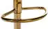 CLP Braga Barhocker Samt-Bezug Gestell Gold-Optik höhenverstellbar, braun (325105)