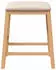 vidaXL Barhocker mit Kissen 2er-Set Gummibaumholz (4102578)