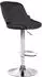 CLP Milet 2er Set Barhocker Samt, höhenverstellbar, drehbar, Metallgestell (324458)