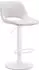 CLP Barhocker Camden Stoff schwarz creme (324149)