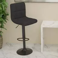 Barhocker Schwarz Stoff Vidaxl