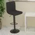 vidaXL Barhocker Stoff Schwarz (334278)