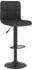 vidaXL Barhocker Stoff Schwarz (334278)
