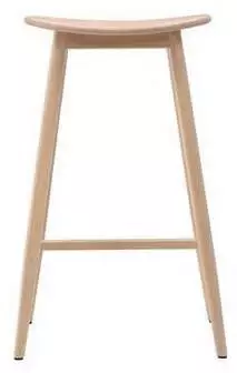 ebuy24 Orust Barhocker Kautschukholz, 76cm (Orust)