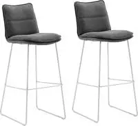 MCA furniture Barhocker "Hampton" Set, 2-er, 2 Stk. tlg. Barstuhl 180drehbar mit