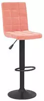 vidaXL Barhocker Rosa Samt