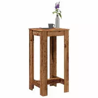 vidaXL Bartisch Altholz-Optik 51x50x103,5 cm Holzwerkstoff