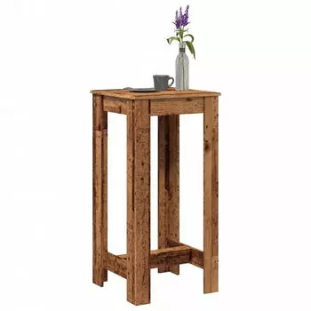 vidaXL Bartisch Altholz-Optik 51x50x103,5cm Holzwerkstoff (854407)