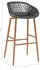 vidaXL Barhocker 4er-Set Grau (248166)