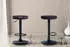 CLP Ponte Barhocker 2er Set, Samt, Metall