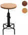 MCW Bartisch MCW-N23 höhenverstellbar drehbar Massivholz Ø50cm (93539)