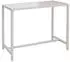 MCW P91 Stehtisch Outdoor Metall 105x130x65cm, Creme (100624)