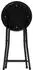 Generique Klapphocker PVC & Metall, Grau, 45cm (FIVE24-140292E)