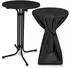 Beautissu Bellini Stehtisch klappbar mit Husse Ø60cm, Schwarz
