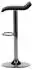 Livetastic Jonna Barhocker-Set 2er, Schwarz Kunstleder, Metallgestell (002615042301)