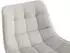 CLP Dartford Barhocker 2er-Set, Samt, Metall-Gestell, grau (325343)