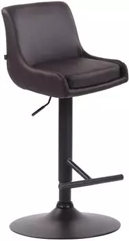 CLP Barhocker Club Kunstleder, braun/schwarz (318182)
