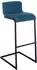 CLP Newport Barhocker Freischwinger, Stoff, blau
