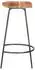 vidaXL Barhocker 2 Stk. Massivholz Akazie (320651)