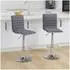 HTI-Living Barhocker Jax 2er Set, höhenverstellbar, gepolstert, grau