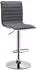 HTI-Living Barhocker Jax 2er Set, höhenverstellbar, gepolstert, grau