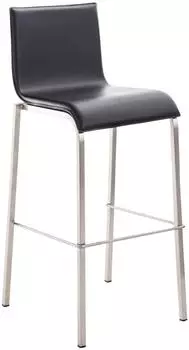 CLP Barhocker Avola stapelbar, Metall, schwarz (E78)