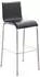 CLP Barhocker Avola stapelbar, Metall, schwarz (E78)