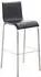 CLP Barhocker Avola stapelbar, Metall, schwarz (E78)