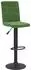 vidaXL Barhocker 2 Stk. dunkelgrün Samt (335766)