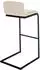 CLP Newport Barhocker Freischwinger, creme (324916)
