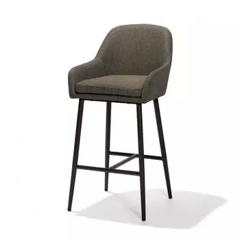 Veba Belfort Barhocker anthrazit, Textil/Metall (BEST-552631-ANTHRAZIT)