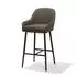 Veba Belfort Barhocker anthrazit, Textil/Metall (BEST-552631-ANTHRAZIT)