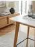 KADIMA DESIGN Bartisch skandinavisch, quadratisch, Eichenbeine 60x60x110cm